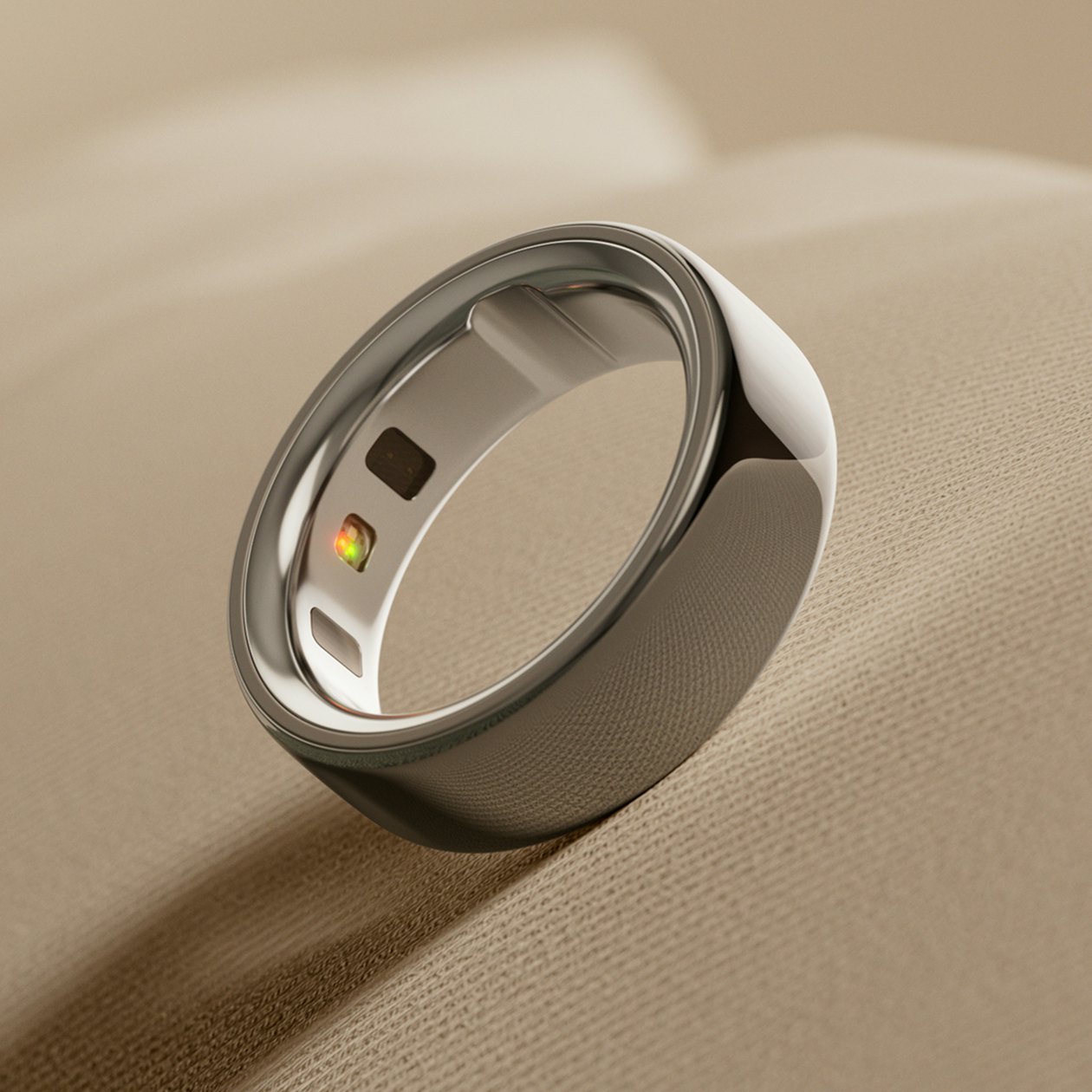 Oura Ring 4 Silver 款