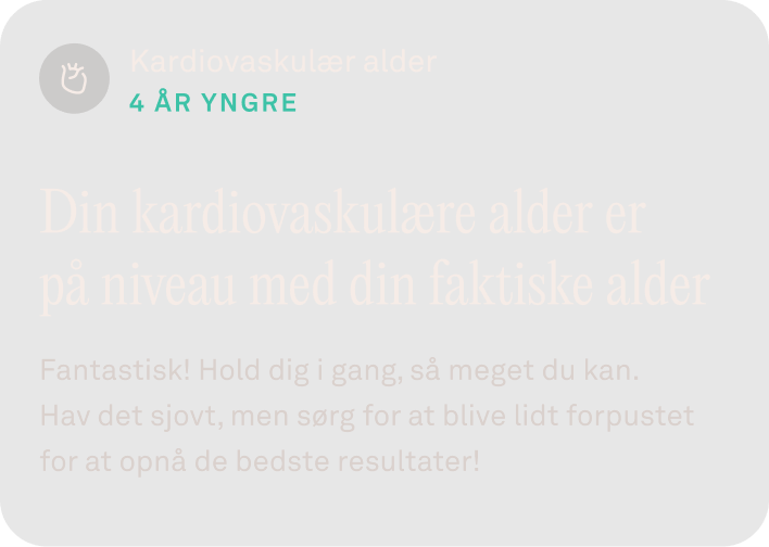 Visning af data for døgnpuls i Oura Ring-appen