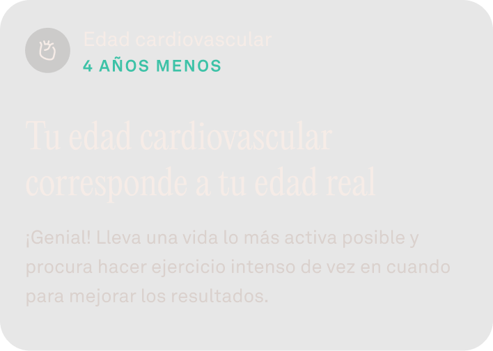 Datos de la monitorización ininterrumpida de la frecuencia cardíaca en la aplicación Oura