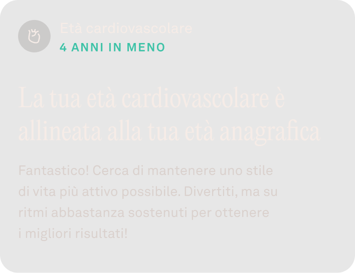 Visualizzazione dei dati relativi al monitoraggio costante della frequenza cardiaca in Oura App