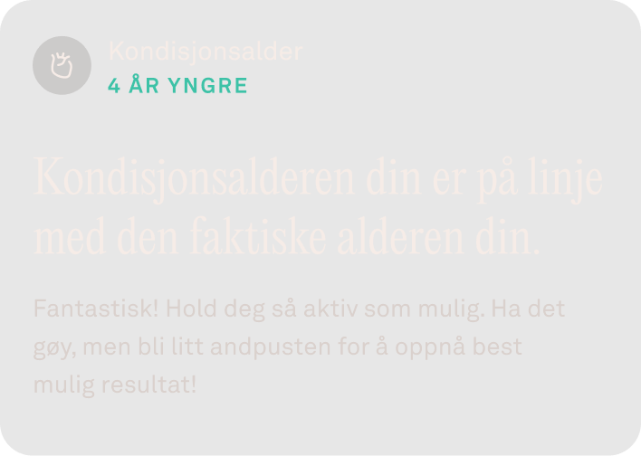 Oura Ring-appen viser data om overvåking av puls hele døgnet