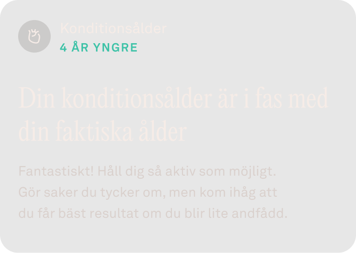 Vy av data för pulsmätning dygnet runt i Oura Ring-appen