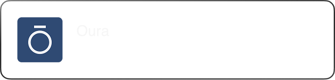Notificación de la aplicación Oura que anima a estirar las piernas