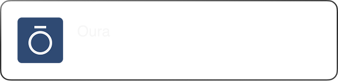 다리 스트레칭 알림을 표시한 Oura Ring 앱 화면