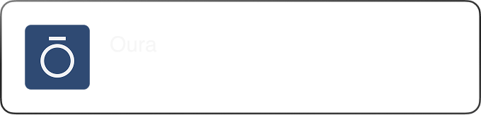 Weergave van de Oura Ring-app met melding over het strekken van de benen