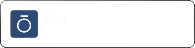 Visning af notifikation for Det er snart sengetid for Oura Ring