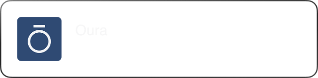 Notificación de la aplicación Oura sobre la hora de acostarse
