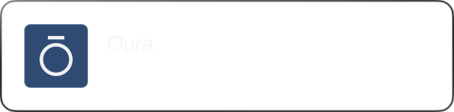 Weergave van een Oura Ring-melding over een naderende bedtijd
